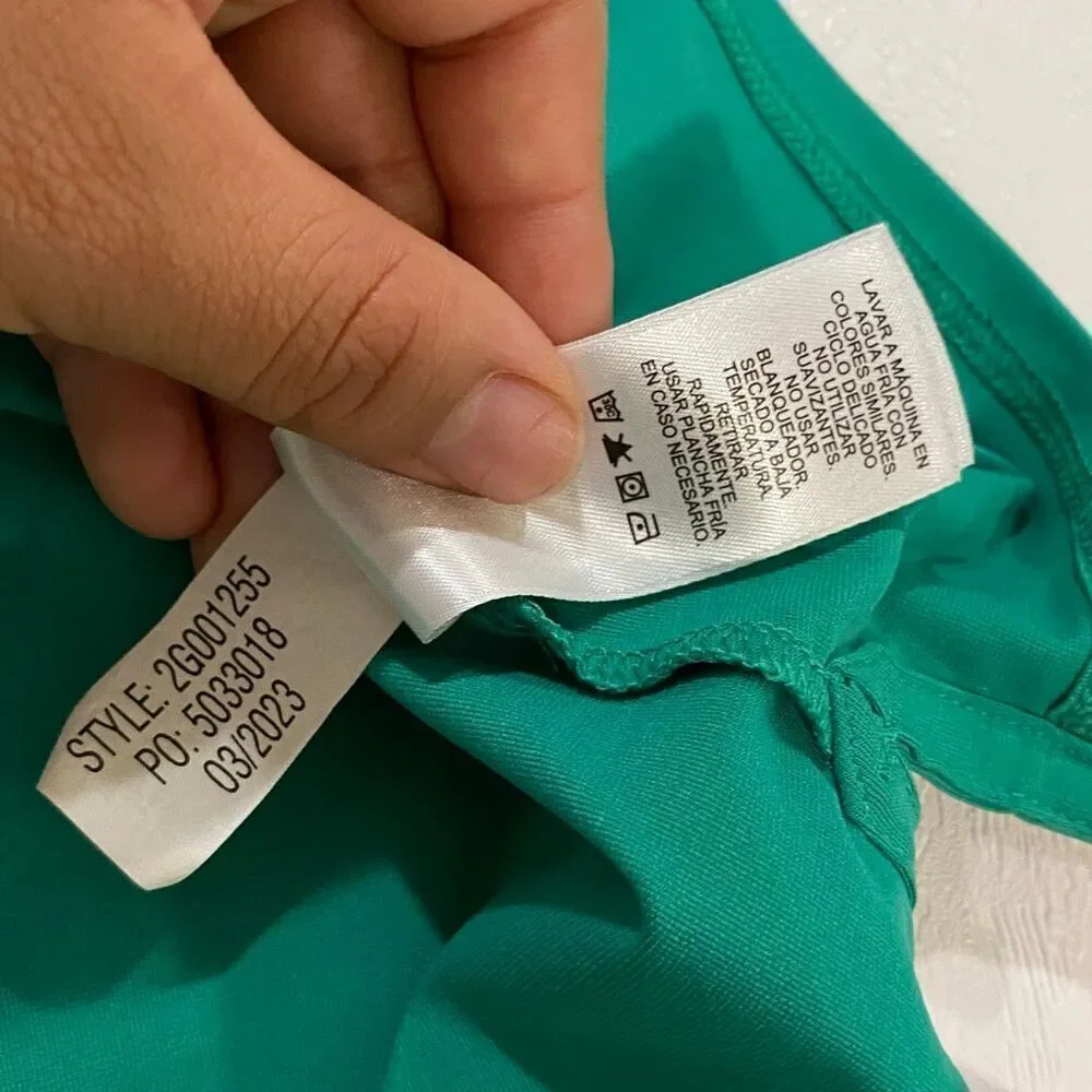 Vineyard Vines Performance Polo XXS – Green Zip Front Active Shirt